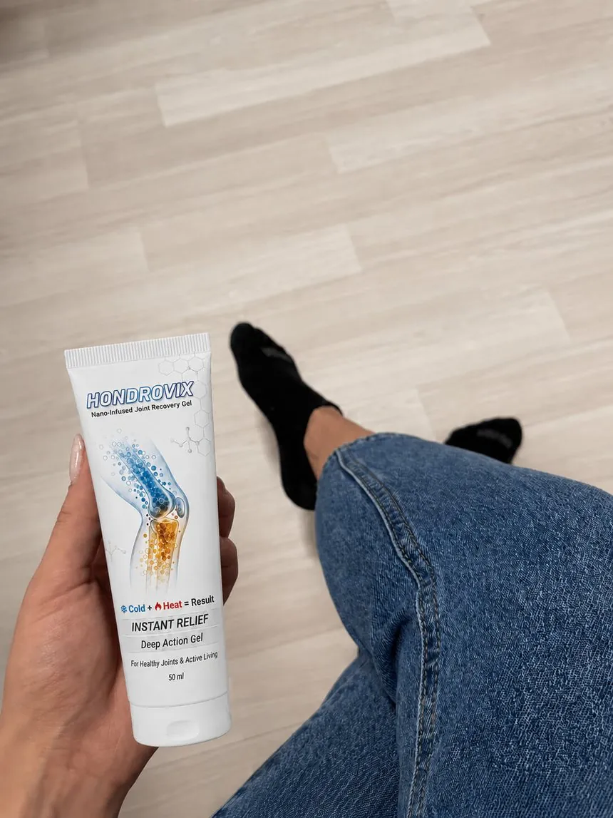 HONDROVIX Original-Tube in der Hand